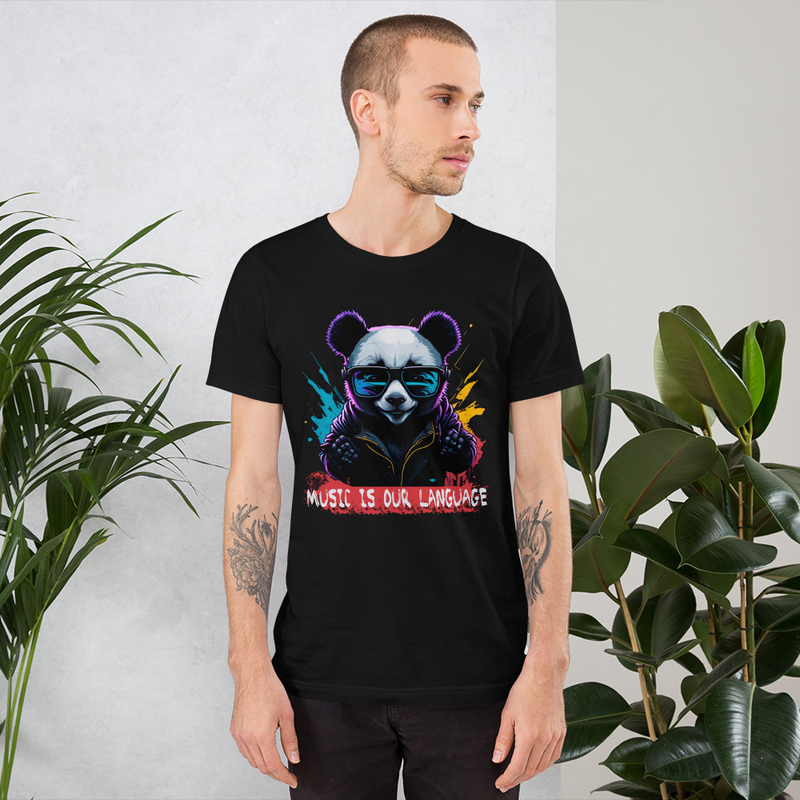Music is Our Language Unisex t-shirt