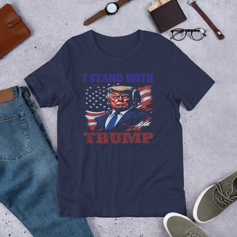 I Stand With Donald Trump Unisex t-shirt