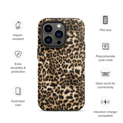 Leopard Print Animal Skin Pattern Tough Case for iPhone®