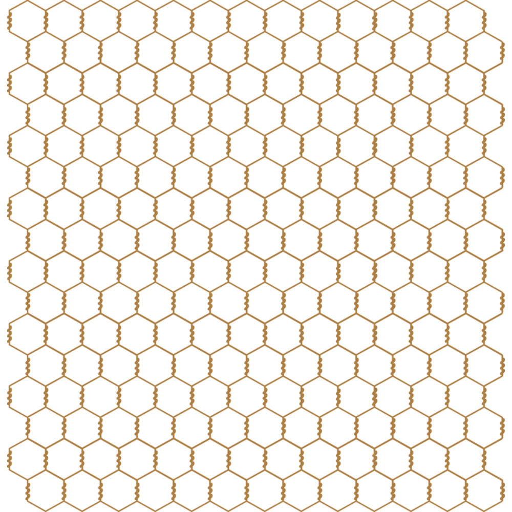 Golden Chicken Wire Pattern Men's Recycled Athletic Shorts