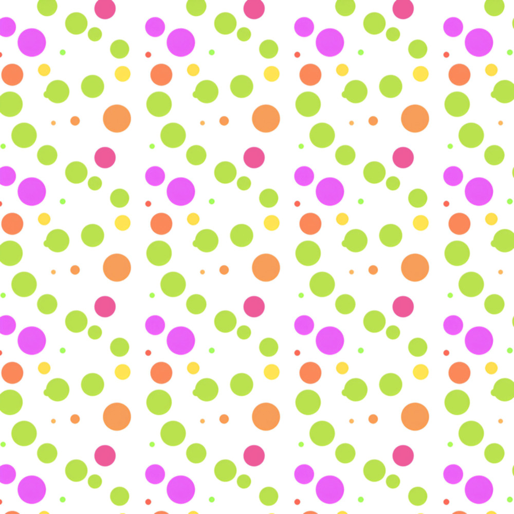 Cute Colorful Polka Dots Pattern Women’s Recycled Athletic Shorts