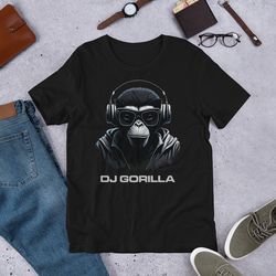 dj gorilla unisex t-shirt