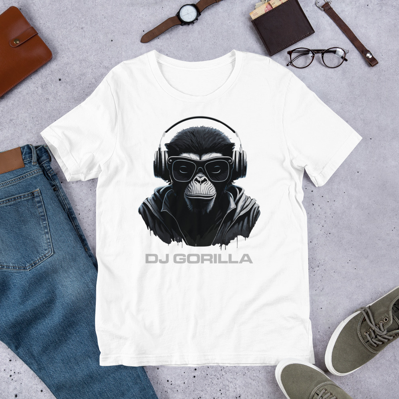 DJ GORILLA Unisex t-shirt