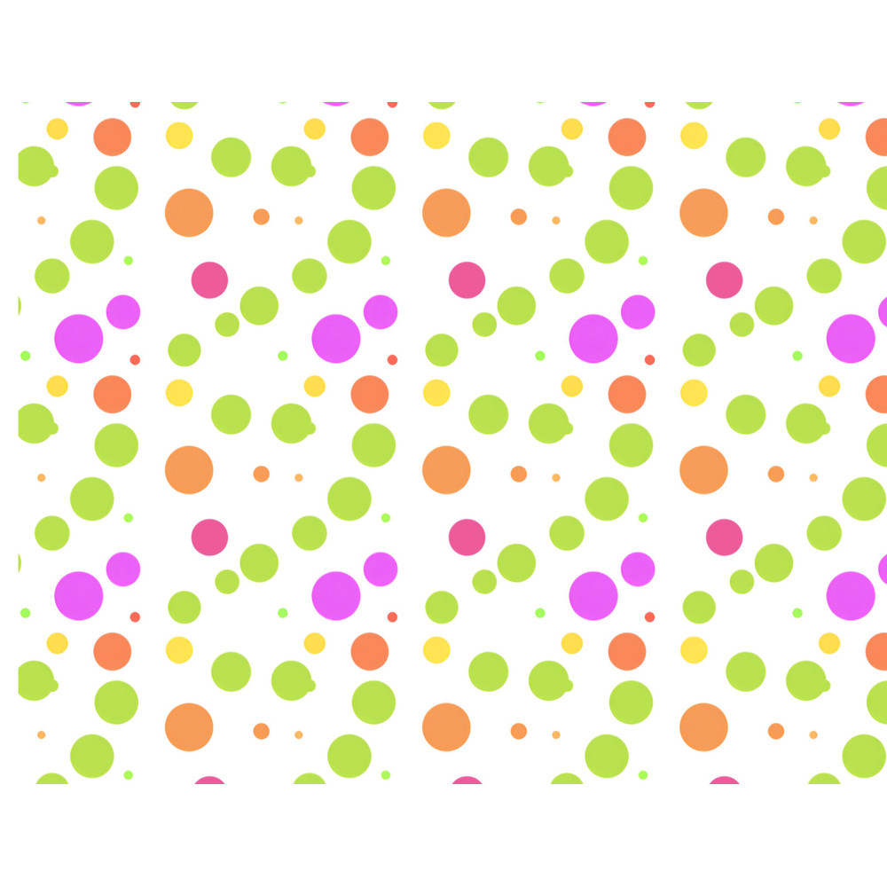 Cute Colorful Polka Dots Pattern Biker Shorts