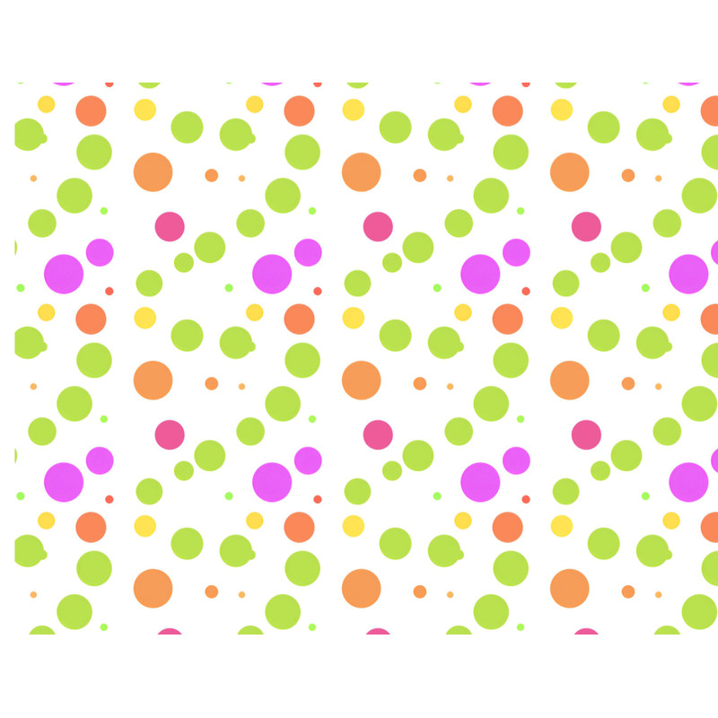 Cute Colorful Polka Dots Pattern Biker Shorts