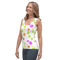 Cute Colorful Polka Dots Pattern Sublimation Cut & Sew Tank Top