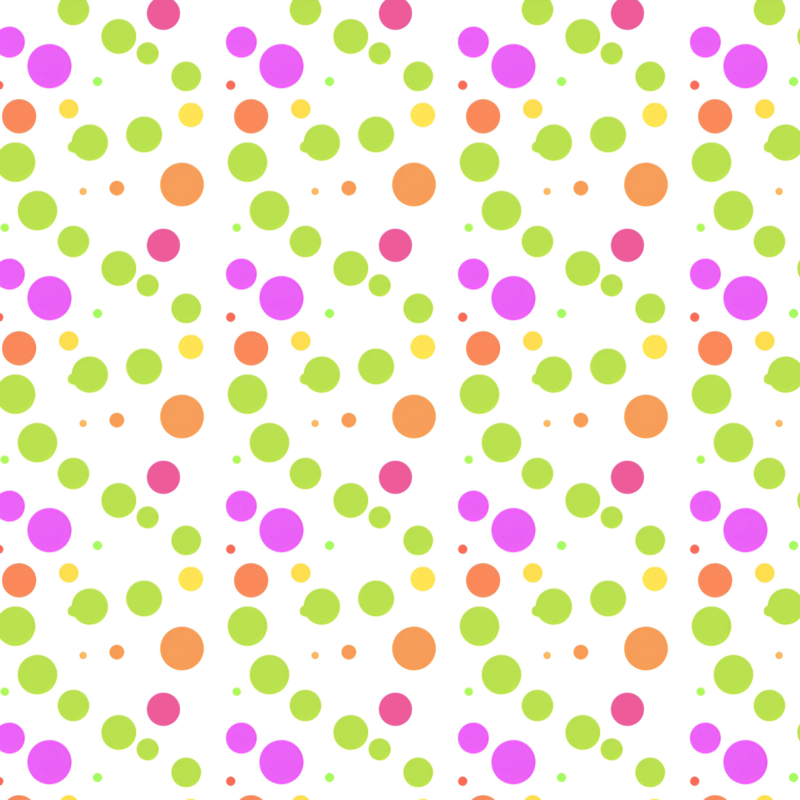 Cute Colorful Polka Dots Pattern Skater Dress