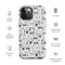 Cute Cartoon Monsters Seamless Pattern Tough Case for iPhone®