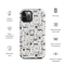 Cute Cartoon Monsters Seamless Pattern Tough Case for iPhone®