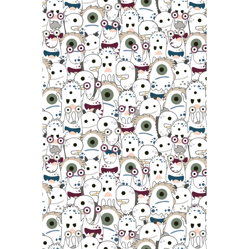 Cute Cartoon Monsters Seamless Pattern Women's Joggers