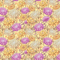 Chrysanthemum Flowers Seamless Pattern Yoga Shorts