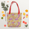 Chrysanthemum Flowers Seamless Pattern Tote bag