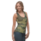 Camo Woodland Military Pattern Sublimation Cut & Sew Tank Top