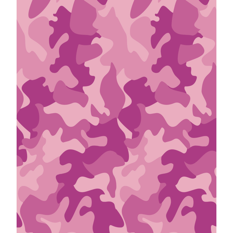 Modern Girly Purpl Pink Lilac Camo Pattern Yoga Leggings