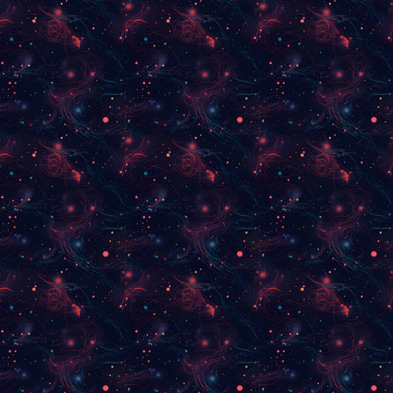 Space Galaxy Stars Pattern Skater Skirt