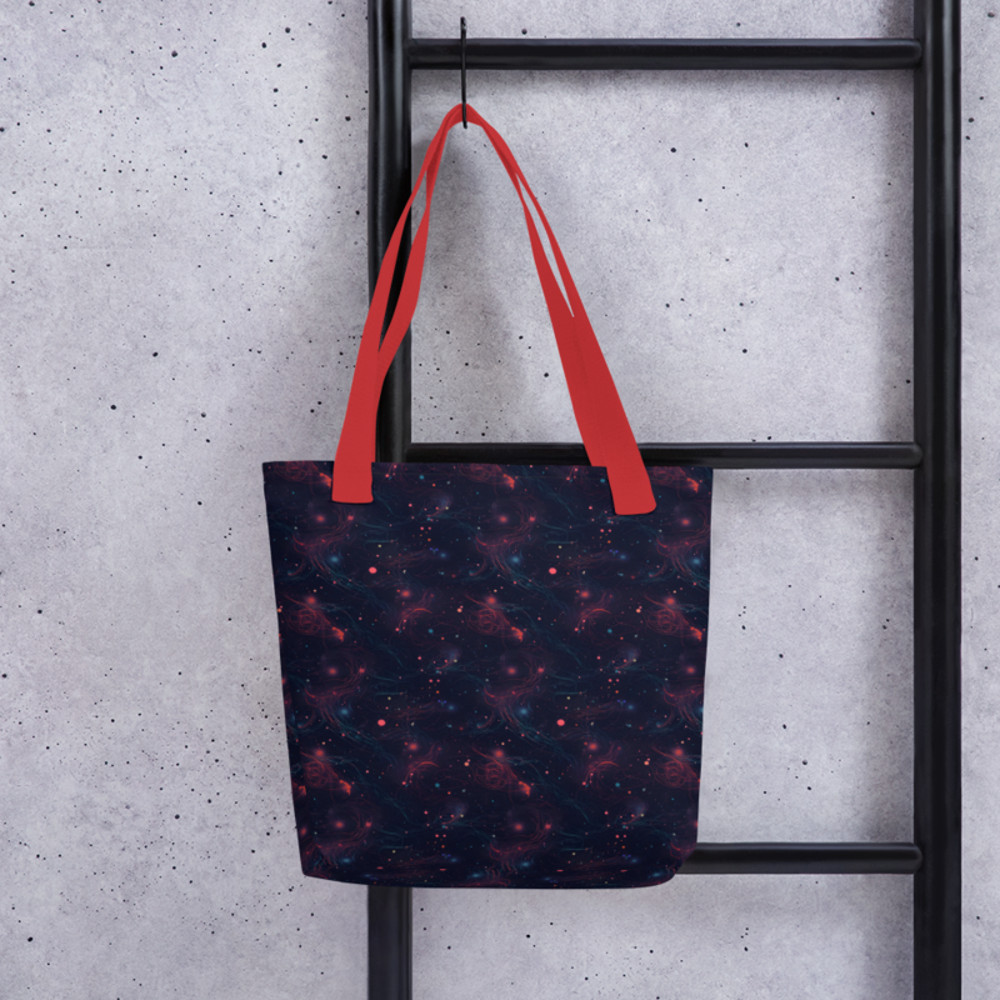 Space Galaxy Stars Pattern Tote bag