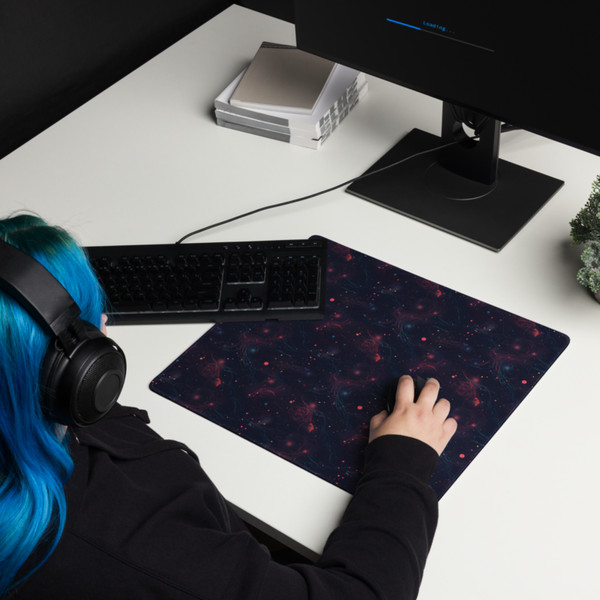 Space Galaxy Stars Pattern Gaming mouse pad