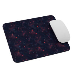space galaxy stars pattern mouse pad