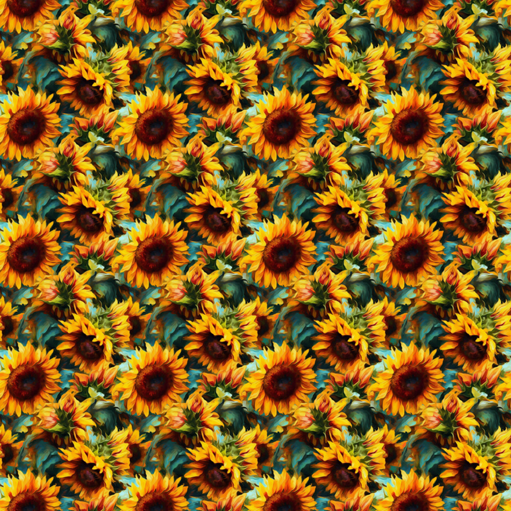 Sunflowers Watercolor Floral Painting Yoga Leggings