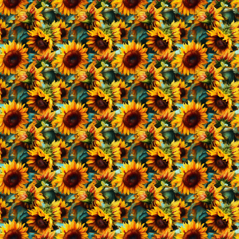 Sunflowers Watercolor Floral Painting Reversible bucket hat