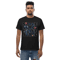 Space Inscription Astronaut With Balloons in Space Men's classic tee
