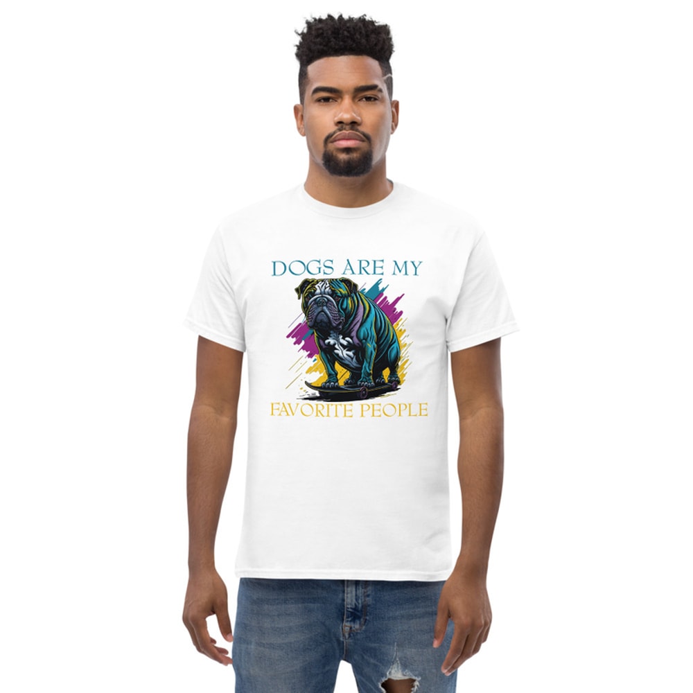 Dogs Are My Favorite People Men's classic tee