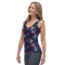 Purple Space Galaxy Cosmic Stars Pattern Sublimation Cut & Sew Tank Top