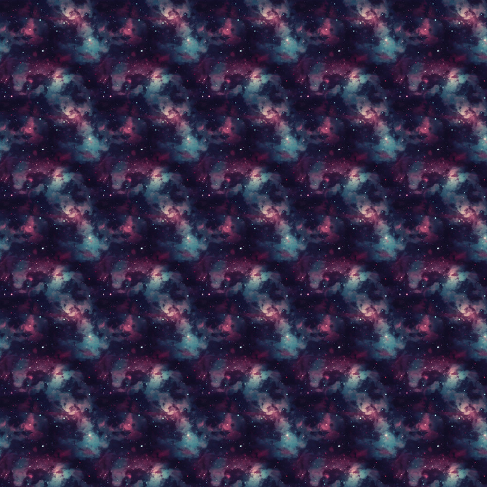 Purple Space Galaxy Cosmic Stars Pattern Kids Rash Guard