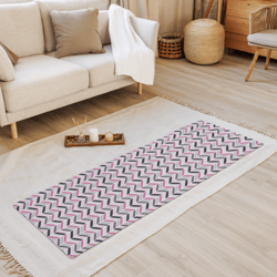 Colorful Chevron ZigZag Stripes Pattern Yoga mat