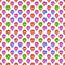 Colorful Skulls Seamless Pattern Yoga Capri Leggings