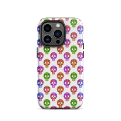 Colorful Skulls Seamless Pattern Tough Case for iPhone®