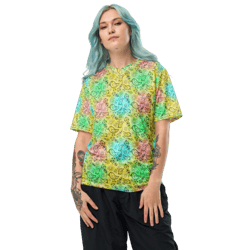 birds & flying kites summer seamless pattern recycled unisex sports jersey