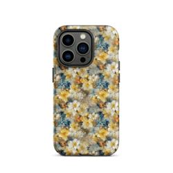 Colorful Spring Flowers Seamless Pattern Tough Case for iPhone®