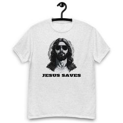 jesus saves men's classic tee