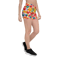 Colorful Watercolor Hearts Cute Girly Pattern Shorts