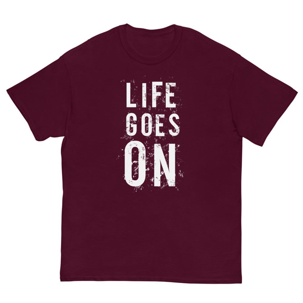 Life Goes On Men's classic tee