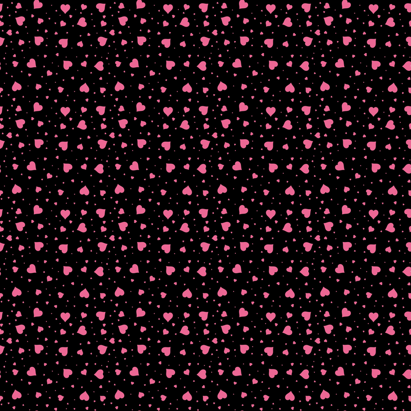 Pink Hearts on the Black Background Basketball socks