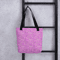 Pink Yellow Blue Modern Mozaic Seamless Pattern Tote bag