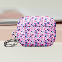 cartoon love hearts pattern case for airpods®