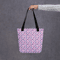 Cartoon Love Hearts Pattern Tote bag