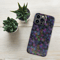 Neon Sparkle Flowers Pattern Snap case for iPhone®