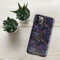 Neon Sparkle Flowers Pattern Snap case for iPhone®