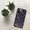Neon Sparkle Flowers Pattern Snap case for iPhone®