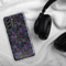 Neon Sparkle Flowers Pattern Snap case for Samsung®