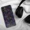 Neon Sparkle Flowers Pattern Snap case for Samsung®