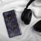 Neon Sparkle Flowers Pattern Snap case for Samsung®
