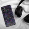 Neon Sparkle Flowers Pattern Snap case for Samsung®