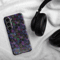 Neon Sparkle Flowers Pattern Snap case for Samsung®