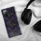 Neon Sparkle Flowers Pattern Snap case for Samsung®
