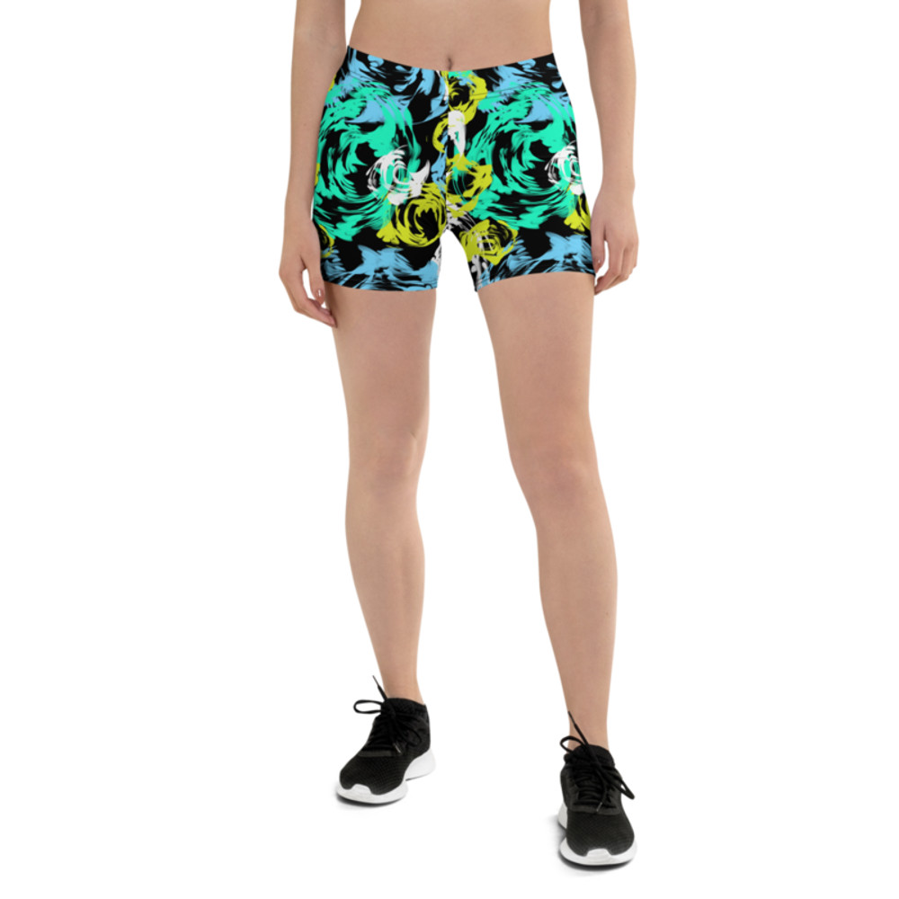 Turning Point Abstract Pattern Shorts